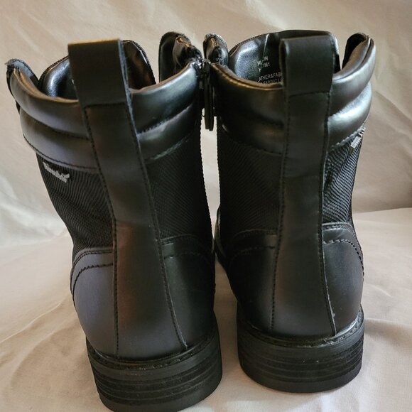 STEVE MADDEN Men's Hudson Black Water Resistant Jack Boot Size 8 - Picture 4 of 8